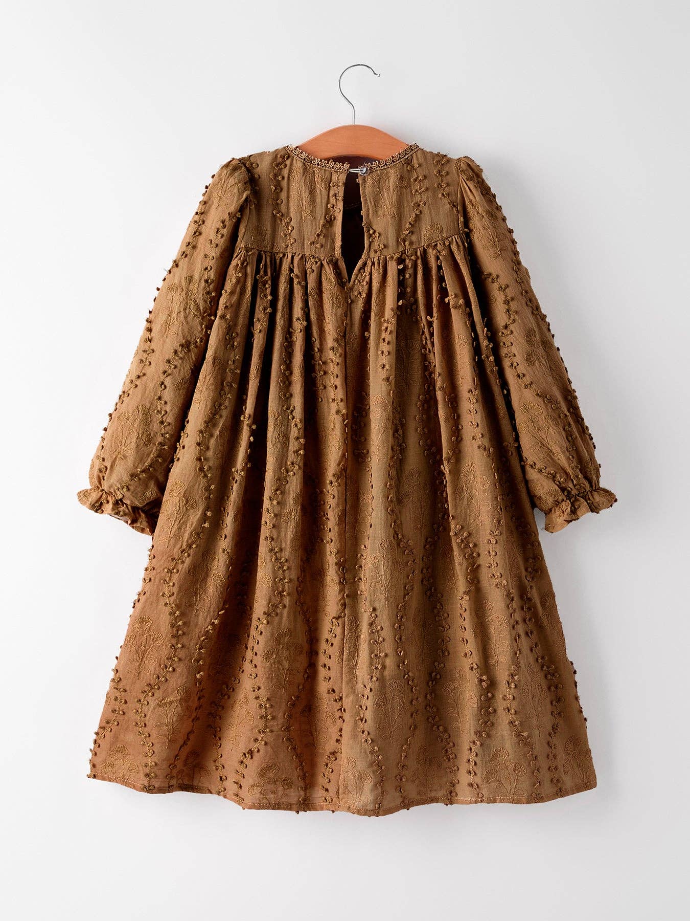 Beatrice Dress in Brown- Girls/Tween (5-10/12)