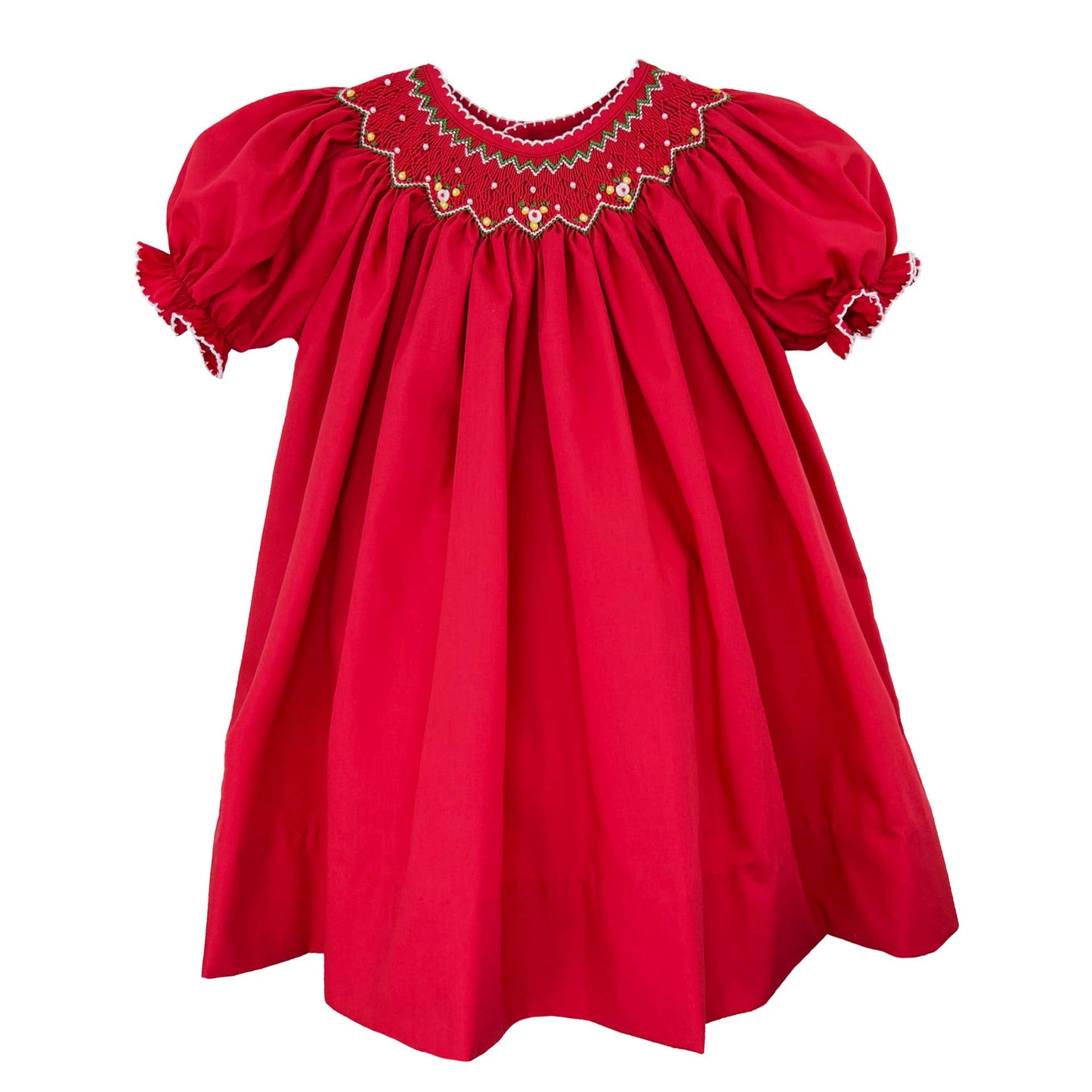 Merrie Dress in Red- Infant & Girls (12M-4T)