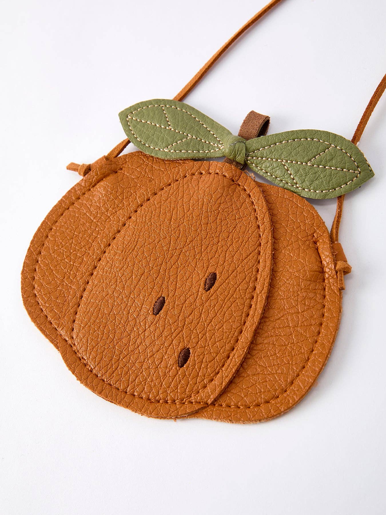 Pumpkin Crossbody Bag in Orange- Girls Accessories