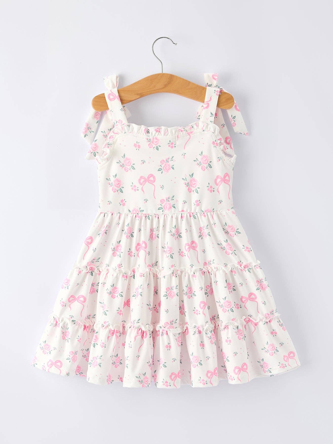 Annalise Dress in White- Girls (2-8/9)