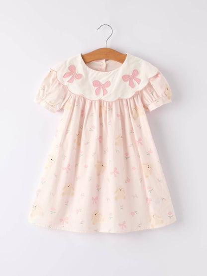 Raleigh Dress in Pink- Girls (3-7)