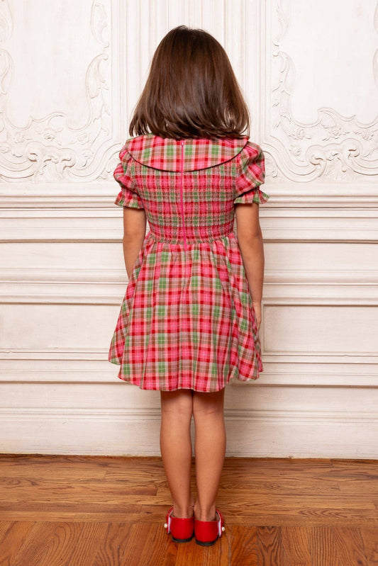 *PREORDER* Mini Alice Dress in Rosewood Tartan- Girls (2T-13/14)