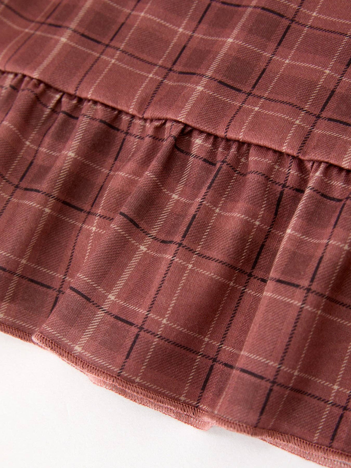 Prairie Rose Dress in Brown- Girls (2-6)