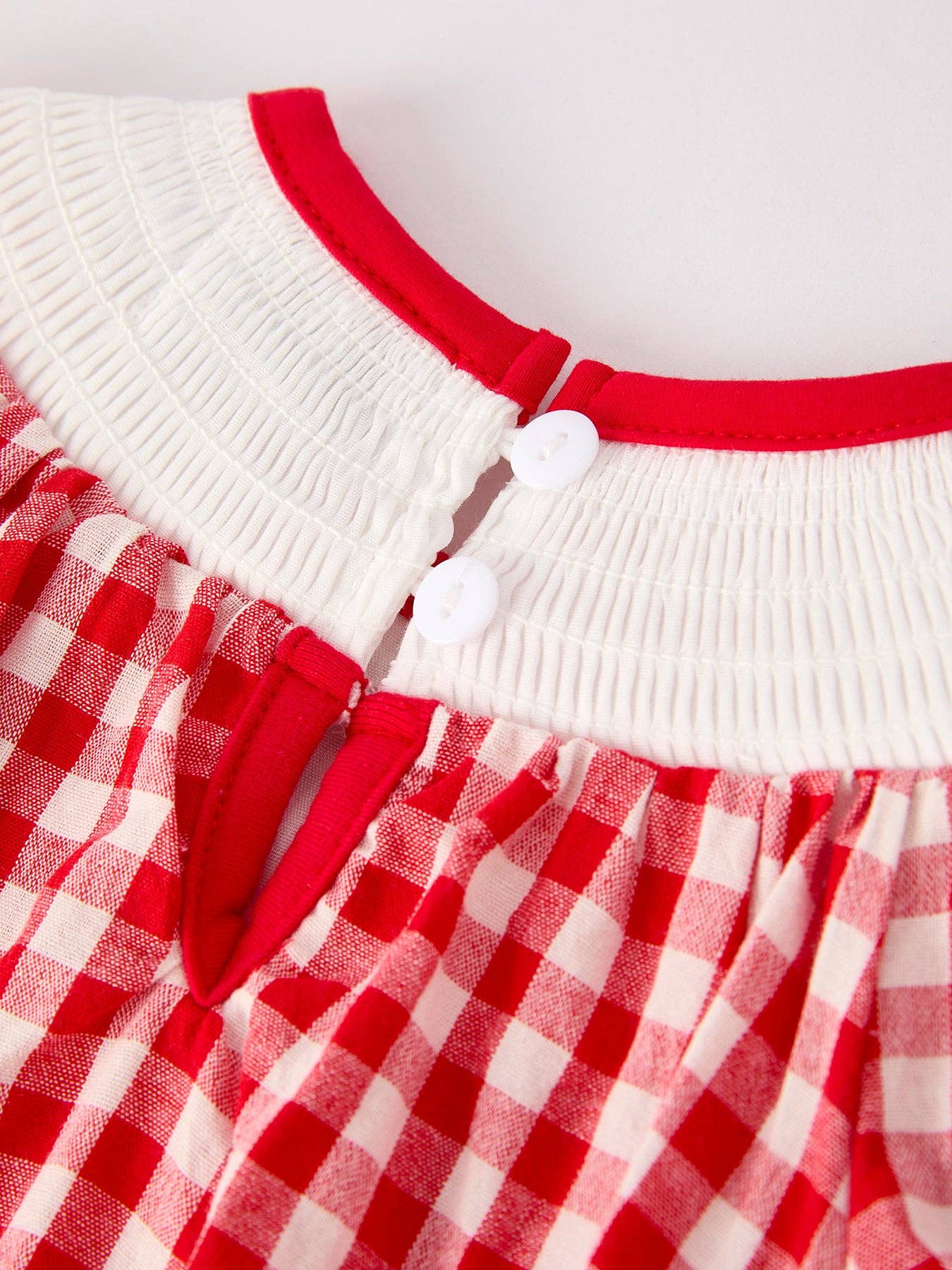 Cherry Romper in Red- Infant Girls (3M-12M)
