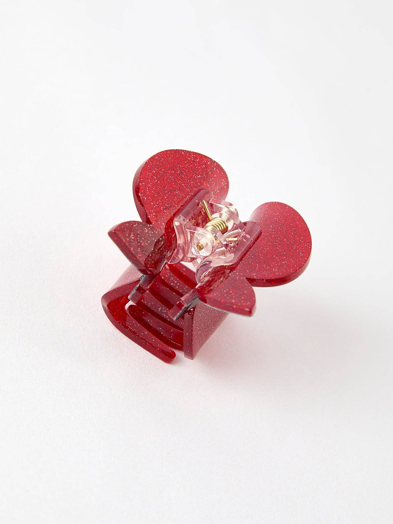 Apple Claw Clip in Red- Girls Hair Accessories