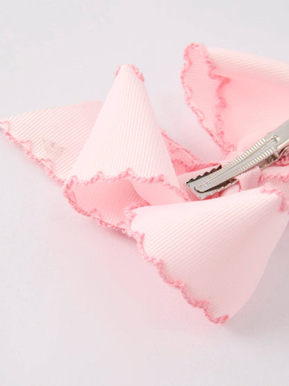Ghost Bow Hairpin in Pink- Hair Accessories