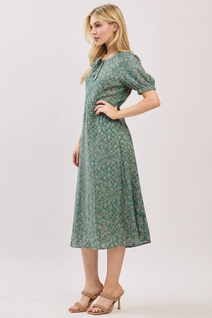 Verity Dress in Agave Green- Misses (S-L)