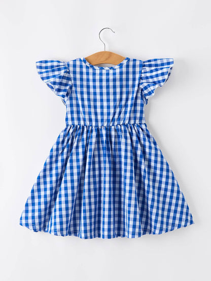 Bexley Dress in Blue- Girls (2-7)