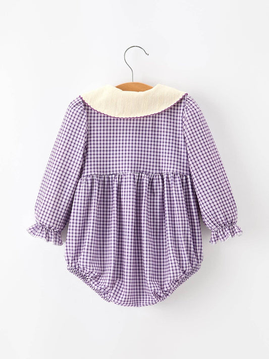 Violet Meadow Romper in Purple- Infant (3M-18M)