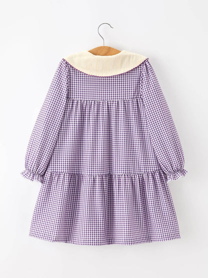 Violet Meadow Dress in Purple- Girls (2-6)