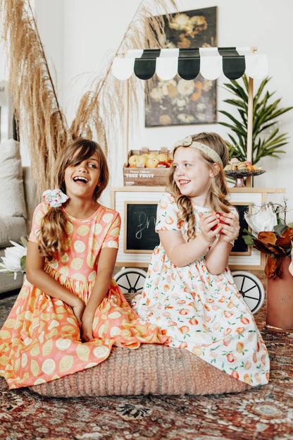 You're a Peach Dress- Girls (2T-7/8)