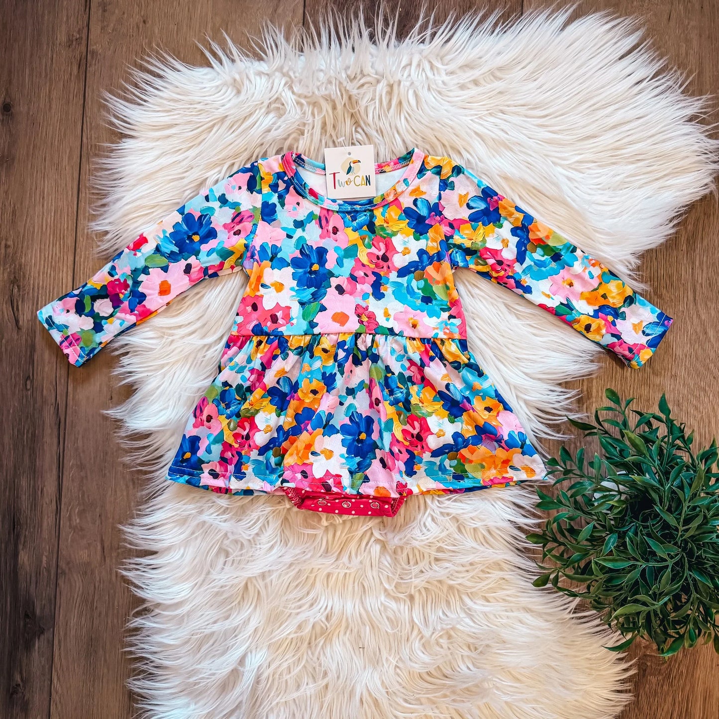 Wildflowers Infant Onesie in Floral Multi- Infant (0/3M-18/24M)