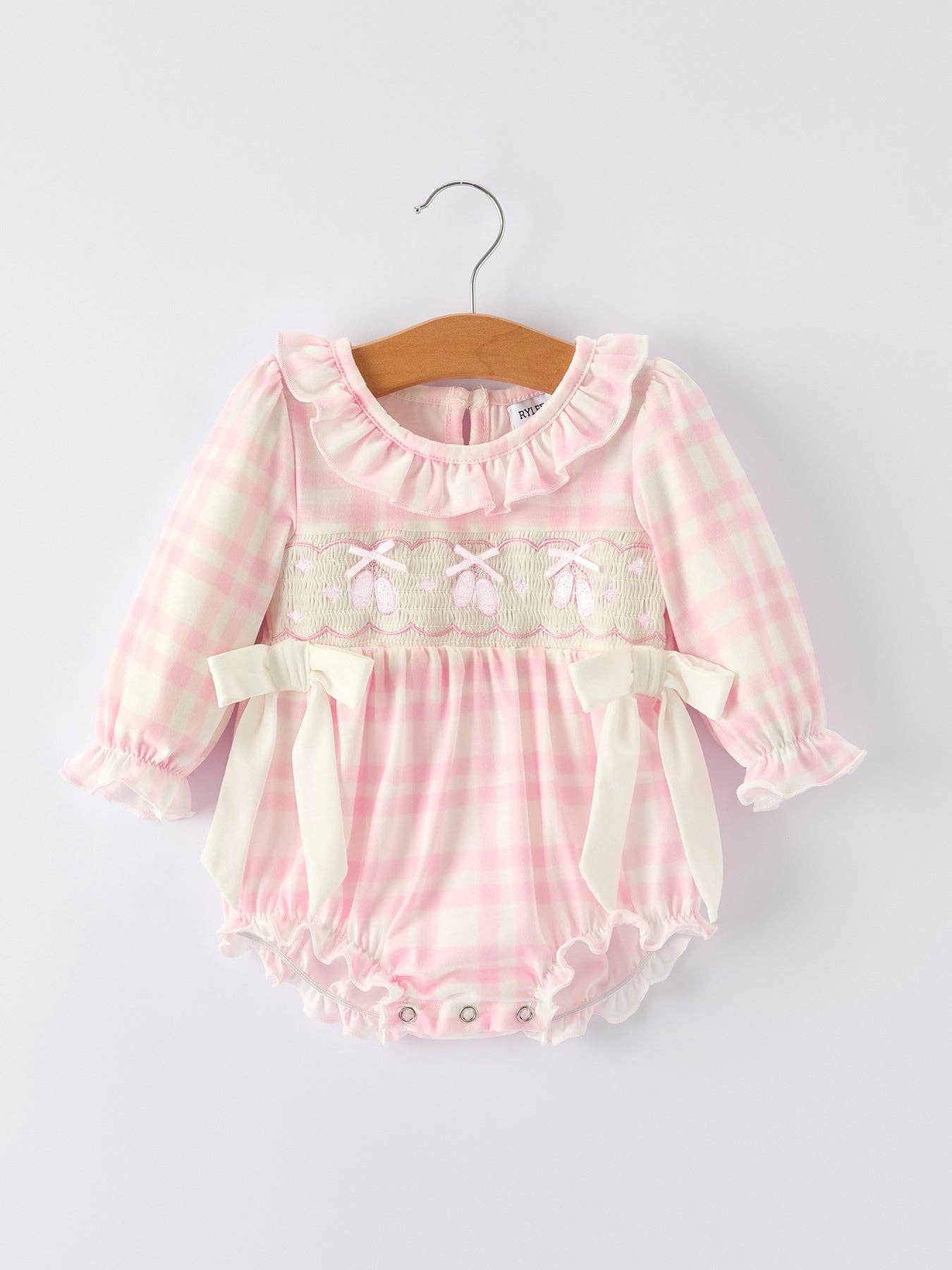 Ballerina Romper in Pink- Infant Girls (3M-18M)