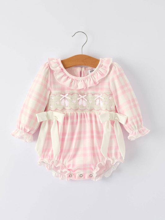 Ballerina Romper in Pink- Infant Girls (3M-18M)