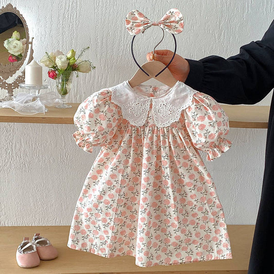 Annie Dress in Pink- Girls (18M-6)
