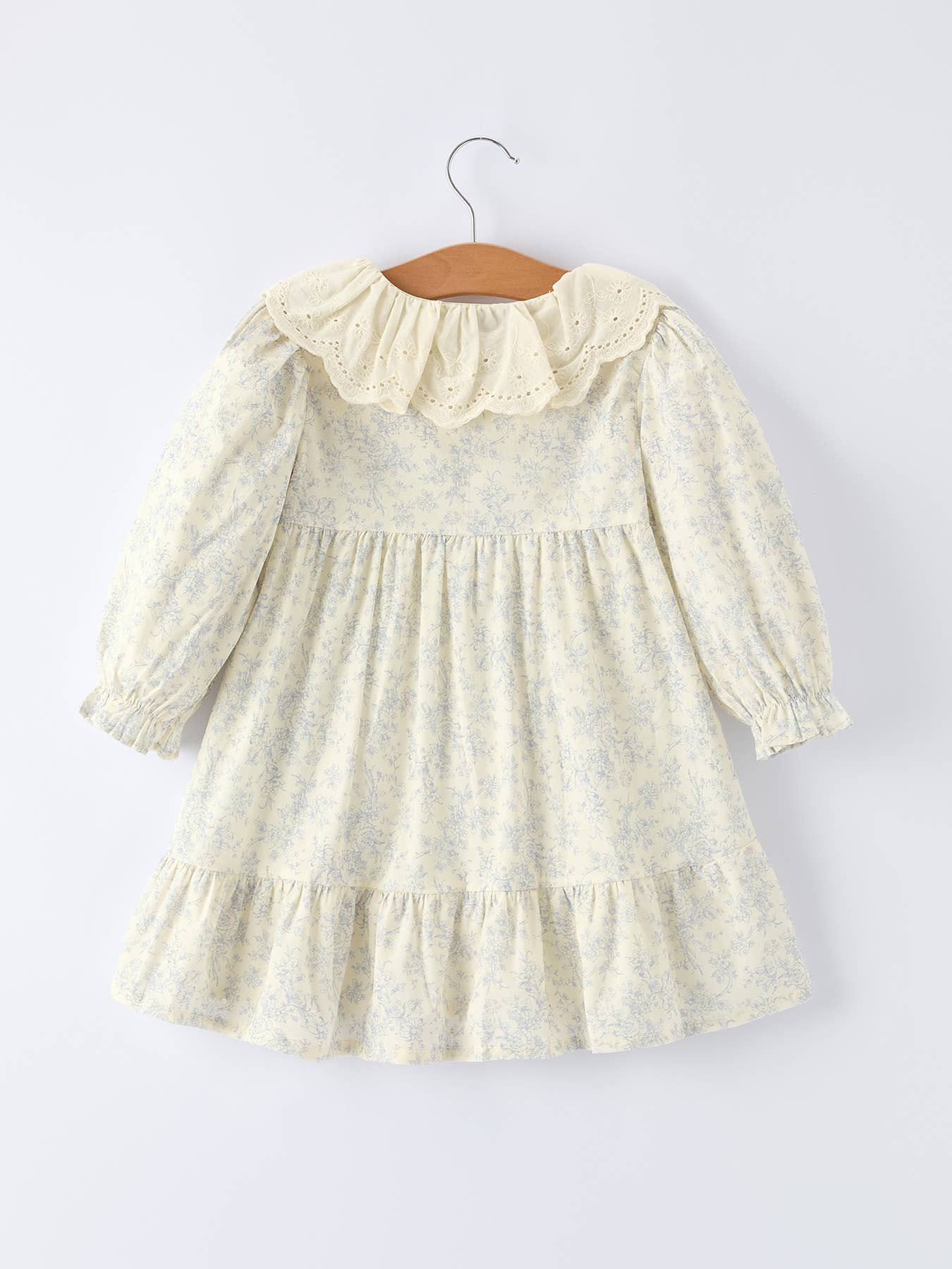 Vintage Lace Dress in Ivory- Girls (18M-5)