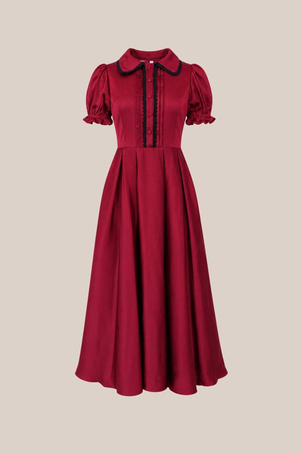 *PREORDER* Sophia Dress in Garnet- Misses and Plus (0-22W)