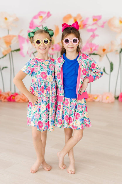 Wildflower Wishes Dress in Multi- Girls (2T-9/10)
