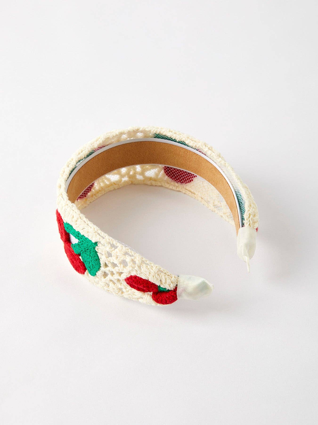 Sweet Cherry Crochet Headband- Girls