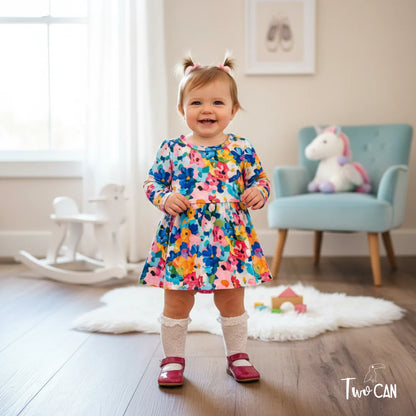 Wildflowers Infant Onesie in Floral Multi- Infant (0/3M-18/24M)