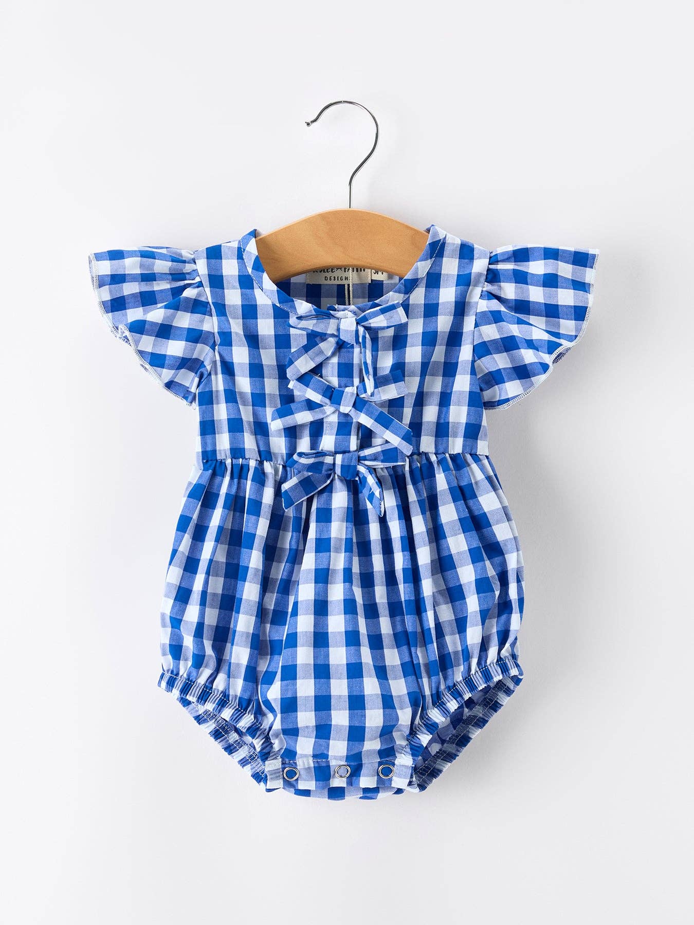 Bexley Romper in Blue- Infant Girls (3M-18M)