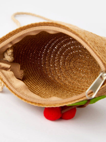 Cherry Accent Crossbody Bag- Girls