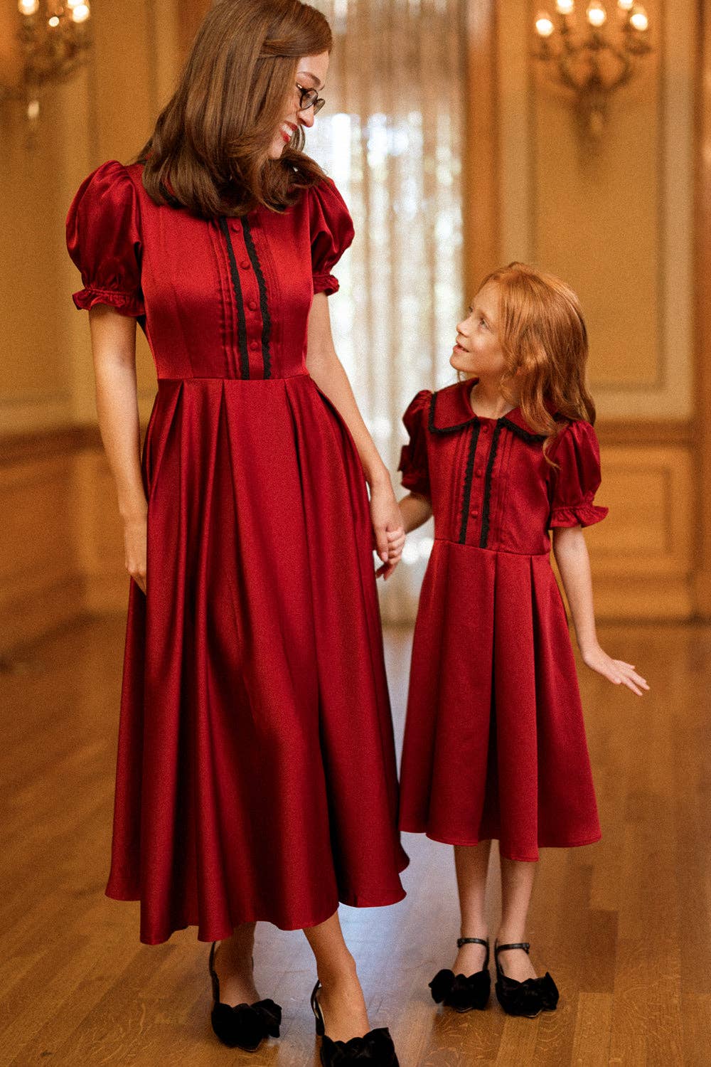 *PREORDER* Sophia Dress in Garnet- Misses and Plus (0-22W)