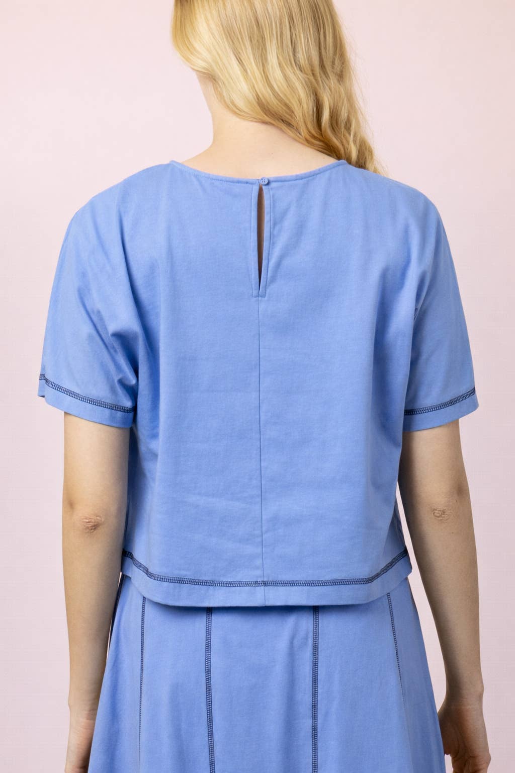 Andie Top in Blue- Misses (S-L)
