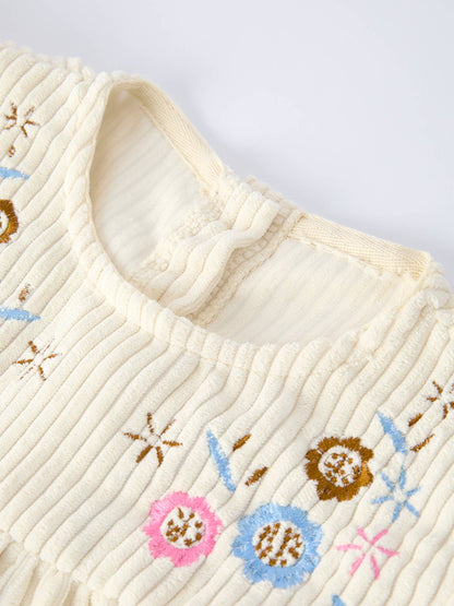 Mabel Dress in Cream- Infant/Girls (18M-5)