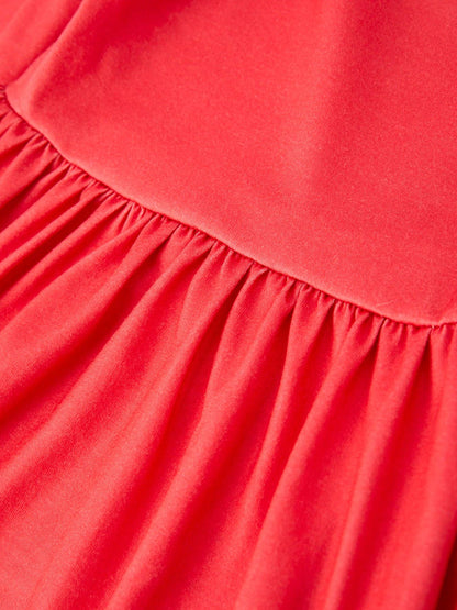 Teagan Dress in Red- Tween (7-10/12)