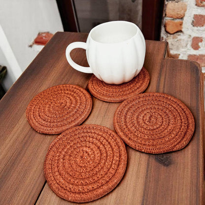 Fall Fabric Coaster Sets- Accessories