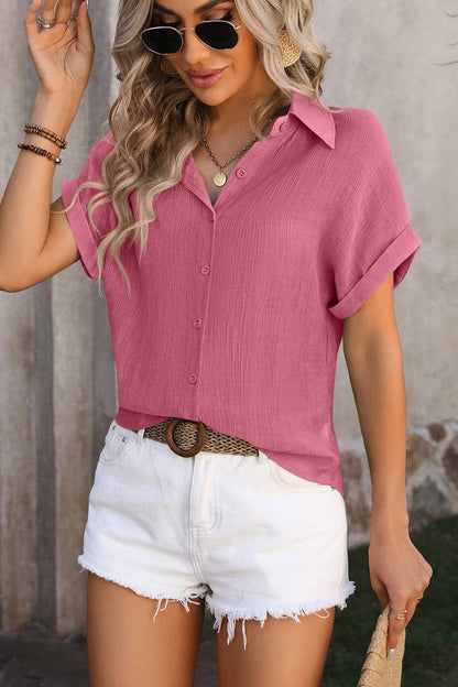 Callie Top in Pink- Misses (M-XL)