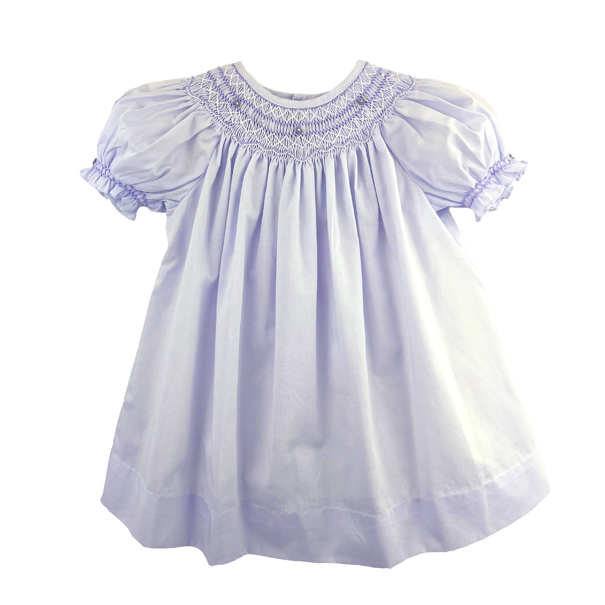 infant smocked dresses Cordelia Dress in Lavender- Infant Girls (24M) – Darlin's Modest Wear