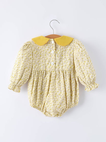 Primrose Romper in Pink- Infant Girls (6M-24M)
