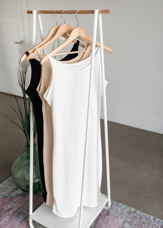 Full Slip in White- Misses (L)