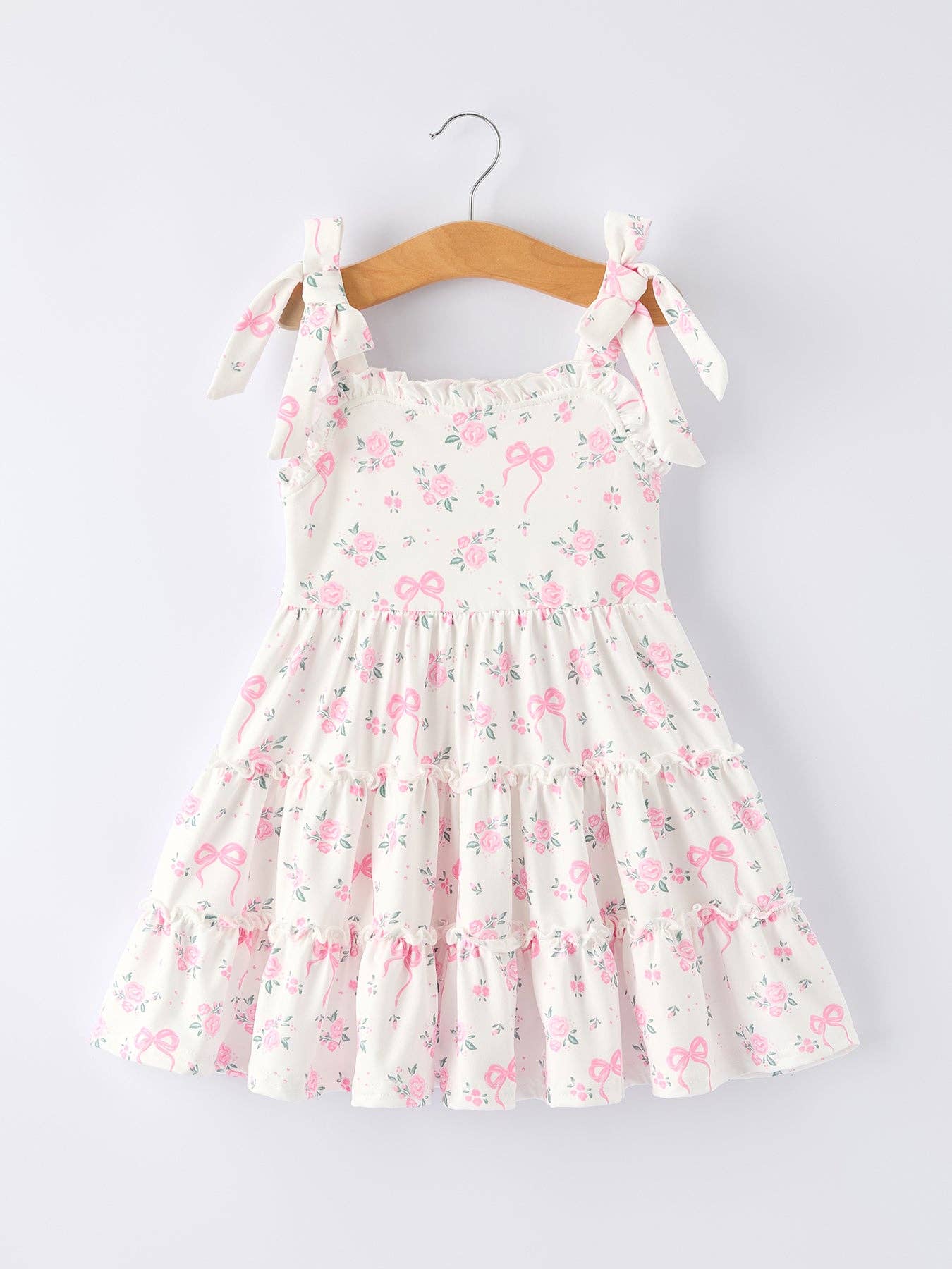 Annalise Dress in White- Girls (2-8/9)