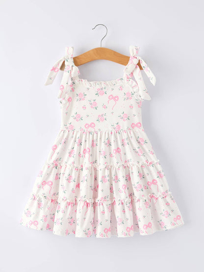 Annalise Dress in White- Girls (2-8/9)