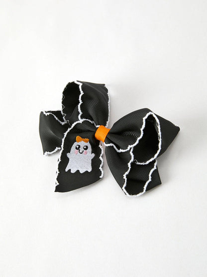 Ghost Bow Hairpin in Black- Girl Accessories