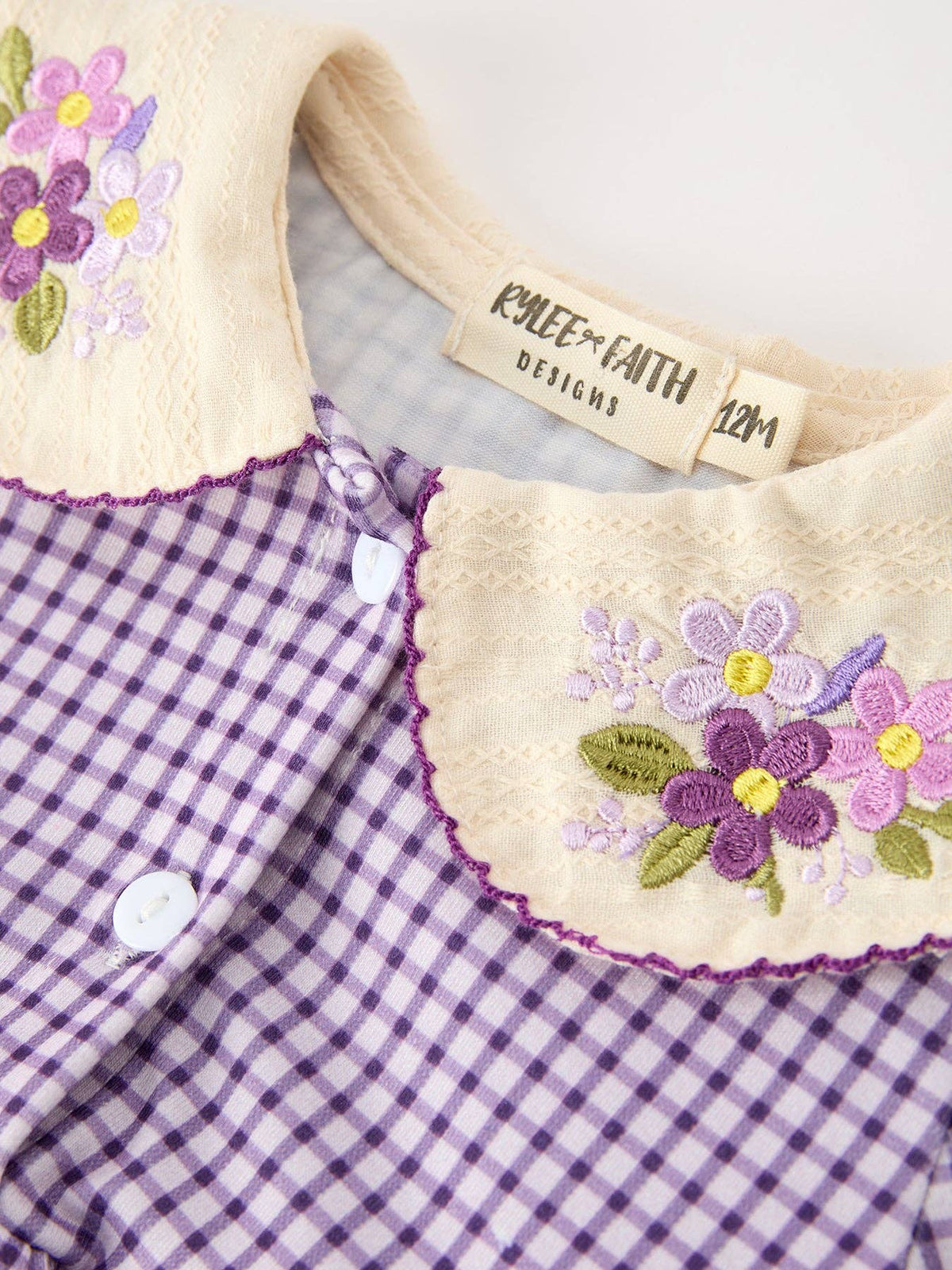 Violet Meadow Romper in Purple- Infant (3M-18M)