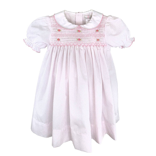 Emmie Dress in Pink- Infant & Toddler Girls (12M-4T)