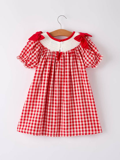 Cherry Dress in Red- Girls (6)