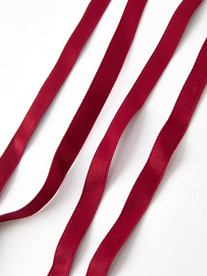 Cherry Bow Ribbon Hairpin- Girls Hair Accessories