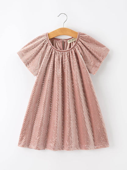 Blushing Belle Dress in Dusty Rose- Girls (2-7)