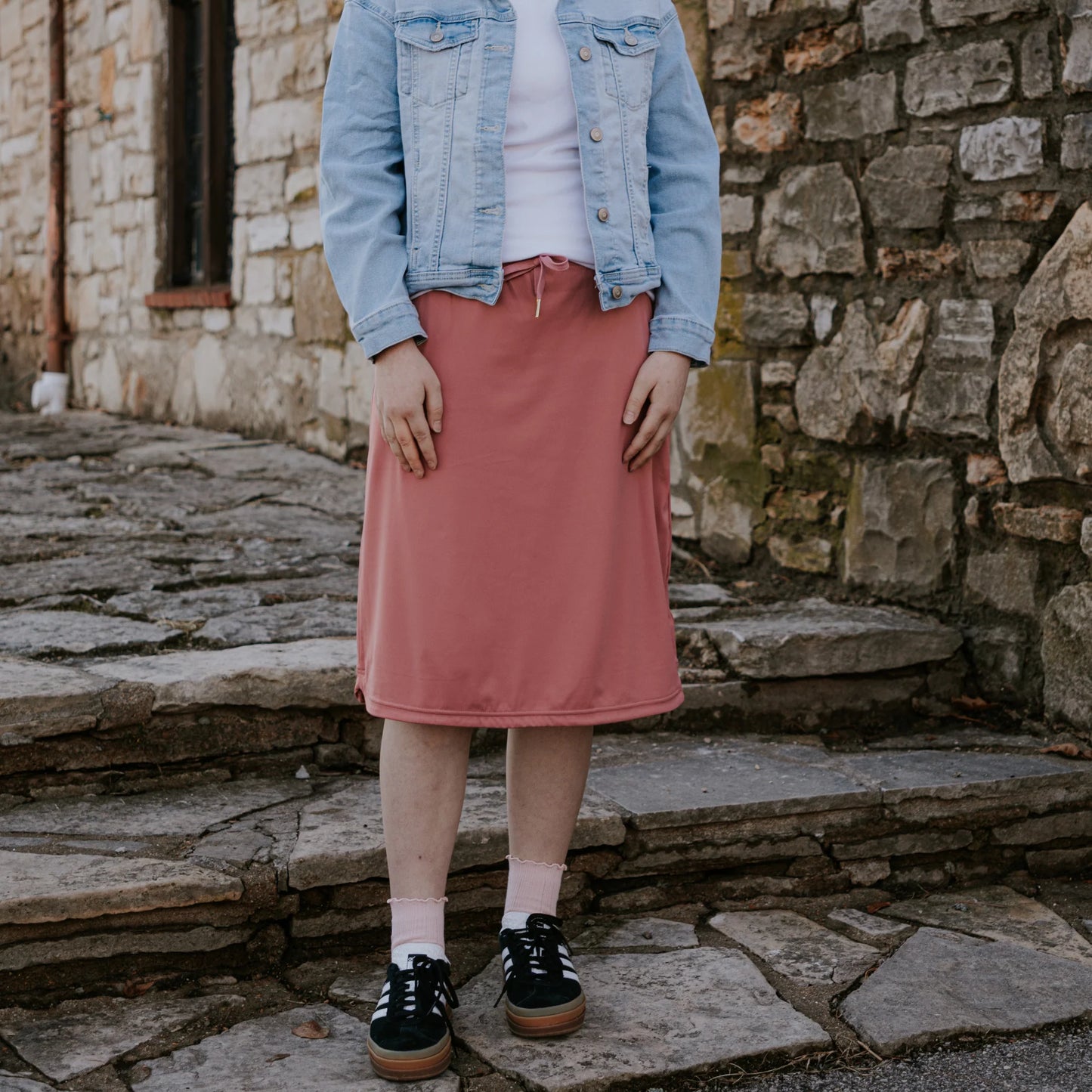 Everyday Mod Skirt in Briar Rose- Misses and Plus (S-L,4X)