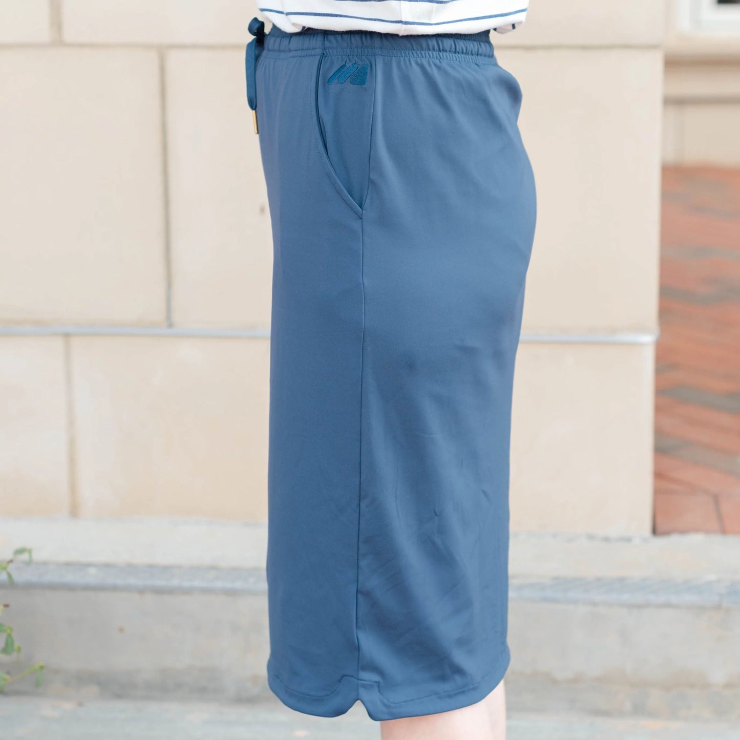 Everyday Mod Skirt in Navy- Misses and Plus (XS-M,XL,2X)