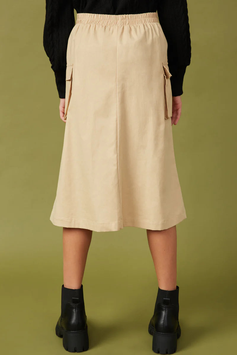 Beige skirt xl cheap