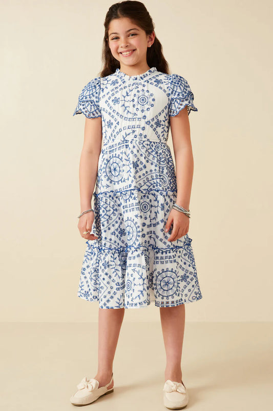 Promise Dress in Blue- Tween (S 7/8 - XL 13/14)