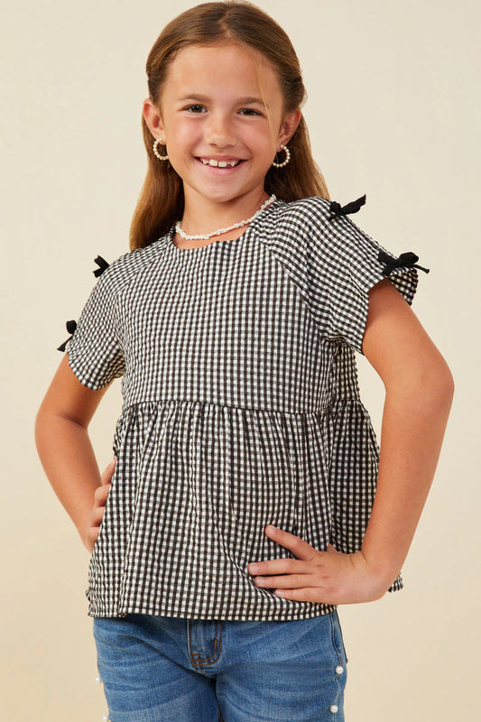 Tinley Top in Black- Tween (S 7/8- XL 13/14)