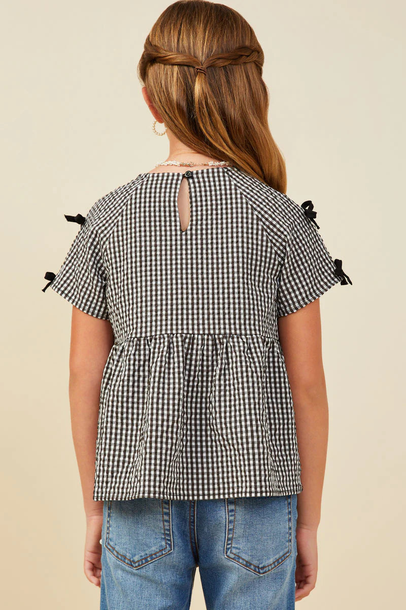 Tinley Top in Black- Tween (S 7/8- XL 13/14)