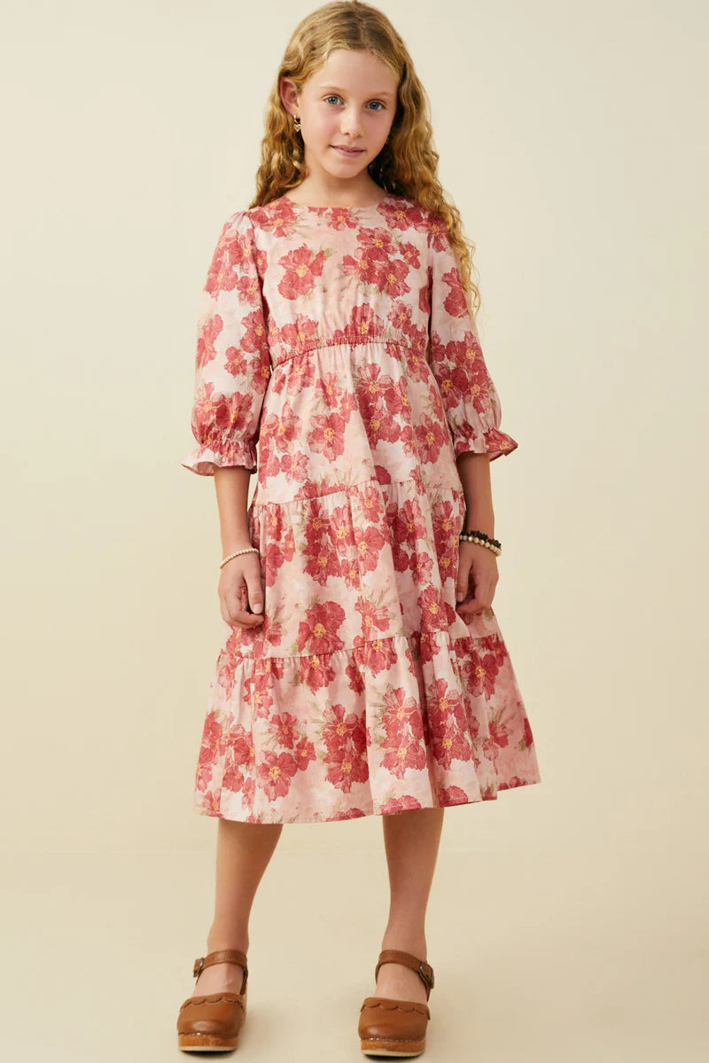 Rosamund Dress in Mauve- Girls/Tween (S 7/8 - XL 13/14)